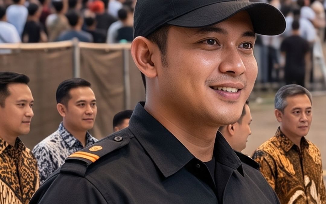 Pengamanan kegiatan Sukabumi melalui pengaturan personel, pemeriksaan akses, pengelolaan alur tamu, pemantauan area, dan koordinasi lapangan.